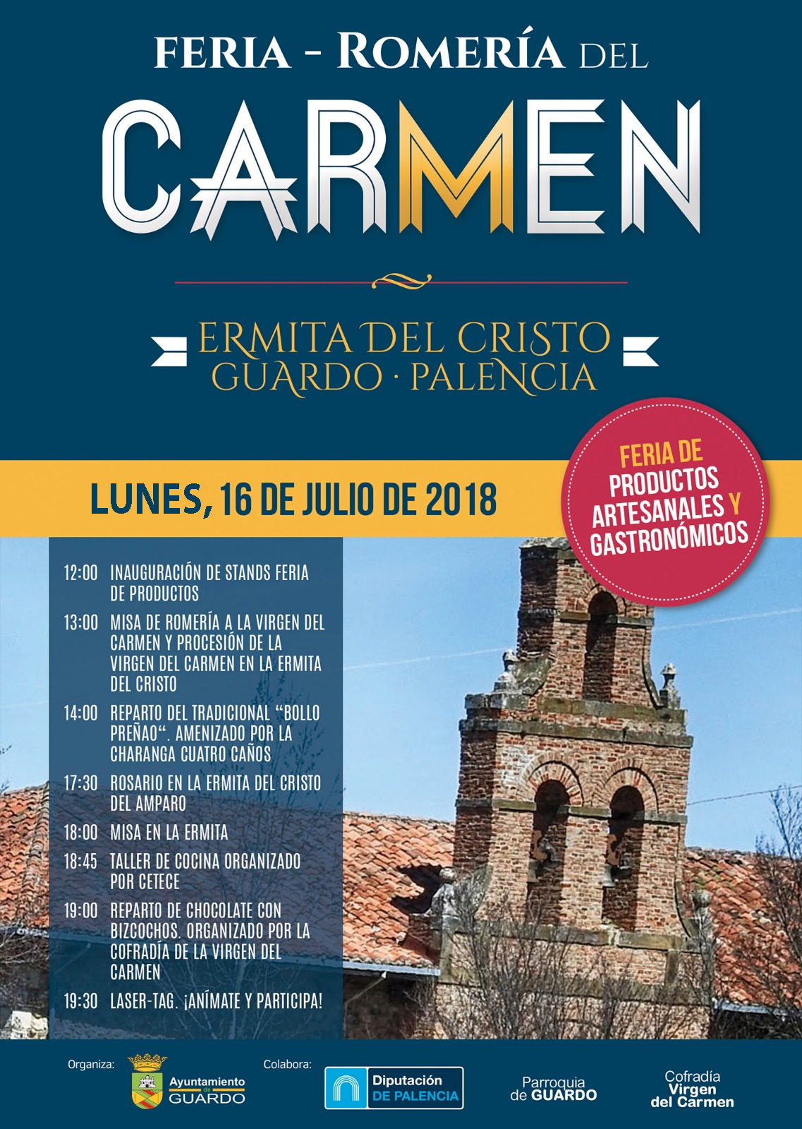 Fiestas en honor a Nuestra Señora del Carmen 2018 Guardo
